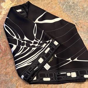 Black and White Pucci Scarf 32 in square